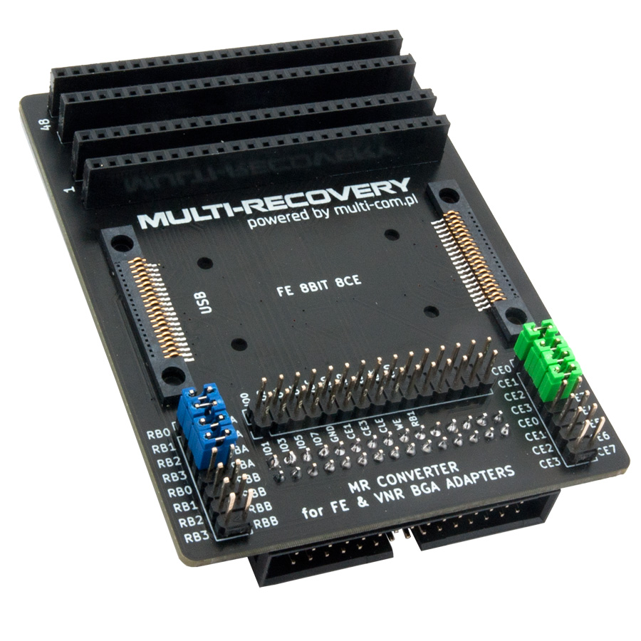 Convertidor MR-BGA de 8 bits para FE y VNR