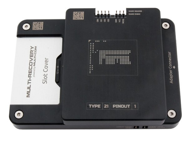 Adaptador MR NAND para memoria eMMC / eMCP - MR TYPE 21 (Samsung BGA186) - Imagen 3