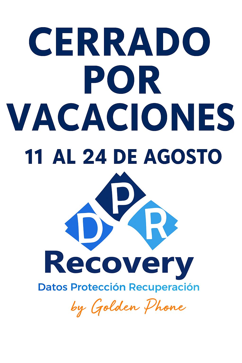 Cerrado por Vacaciones del 11 al 24 de Agosto