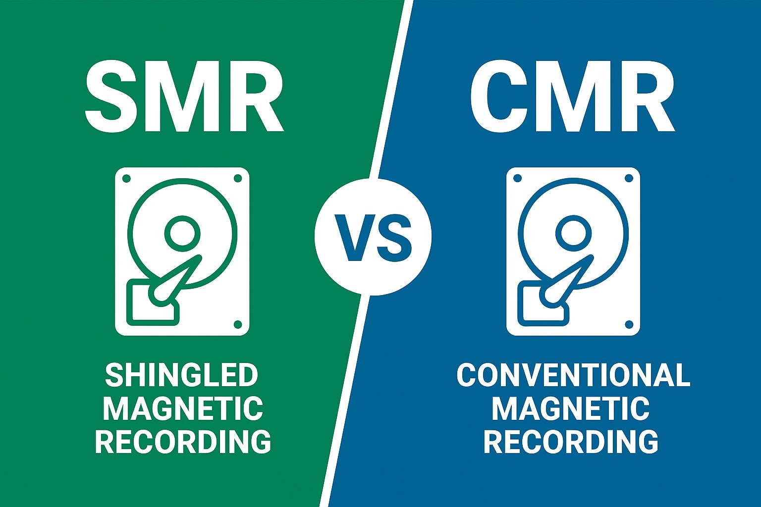 SMR vs CMR: Diferencias, ventajas y desventajas de cada tecnología de disco duro